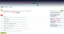 Desktop Screenshot of apfelinsel.de